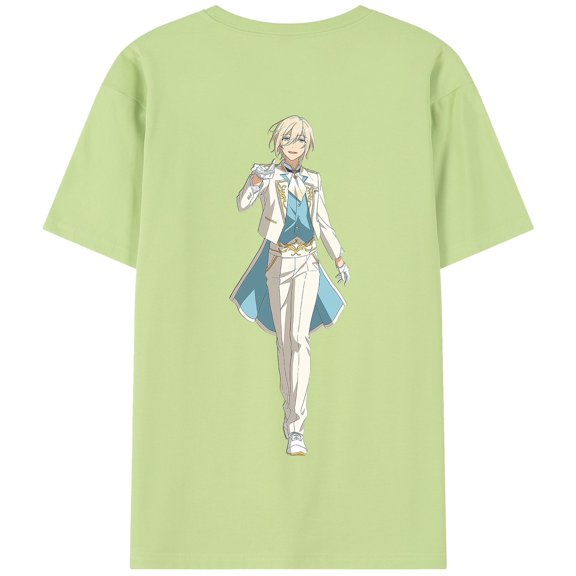 （画像用） あんさんぶるスターズ! Ensemble Stars 綿100％半袖Tシャツ（背面プリント）